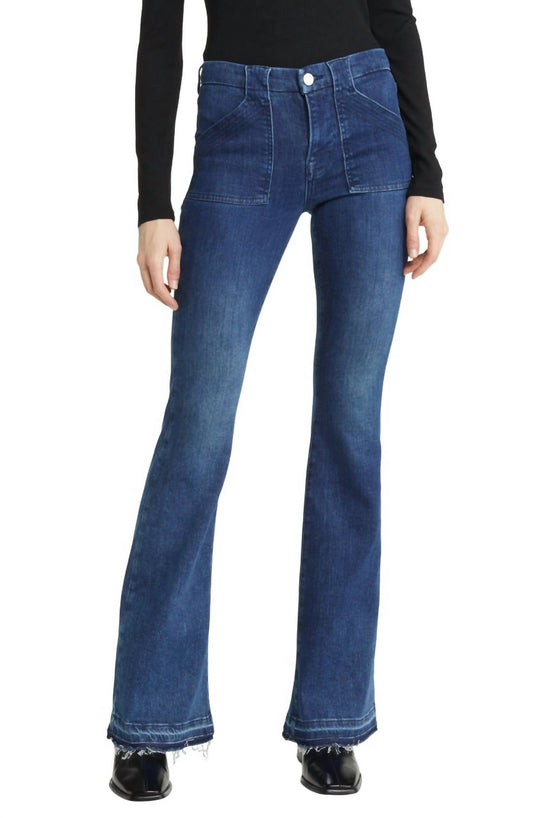 Frame - Trapunto St. Le High Flare Jean
