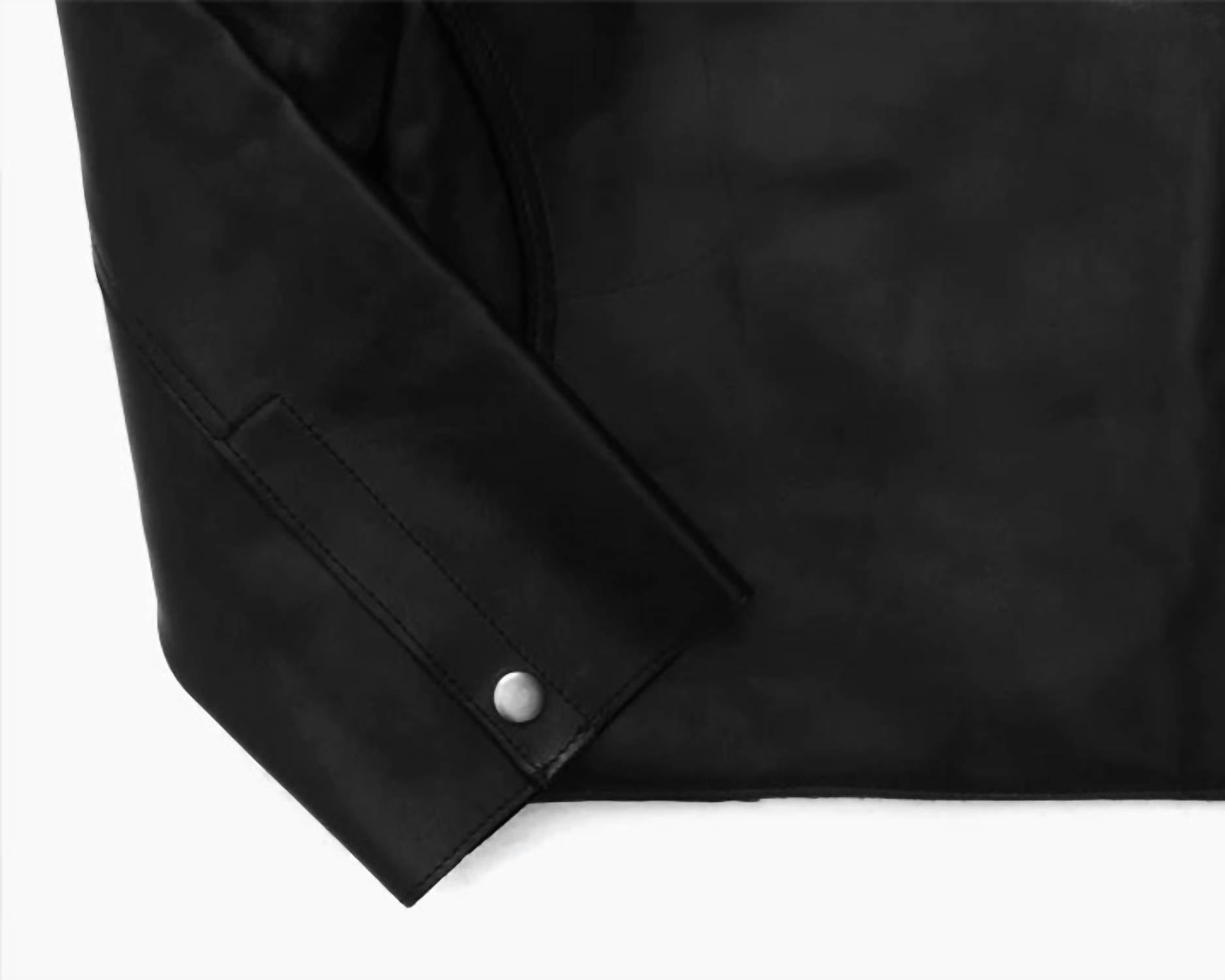 Men's Leather Deck Jacket
