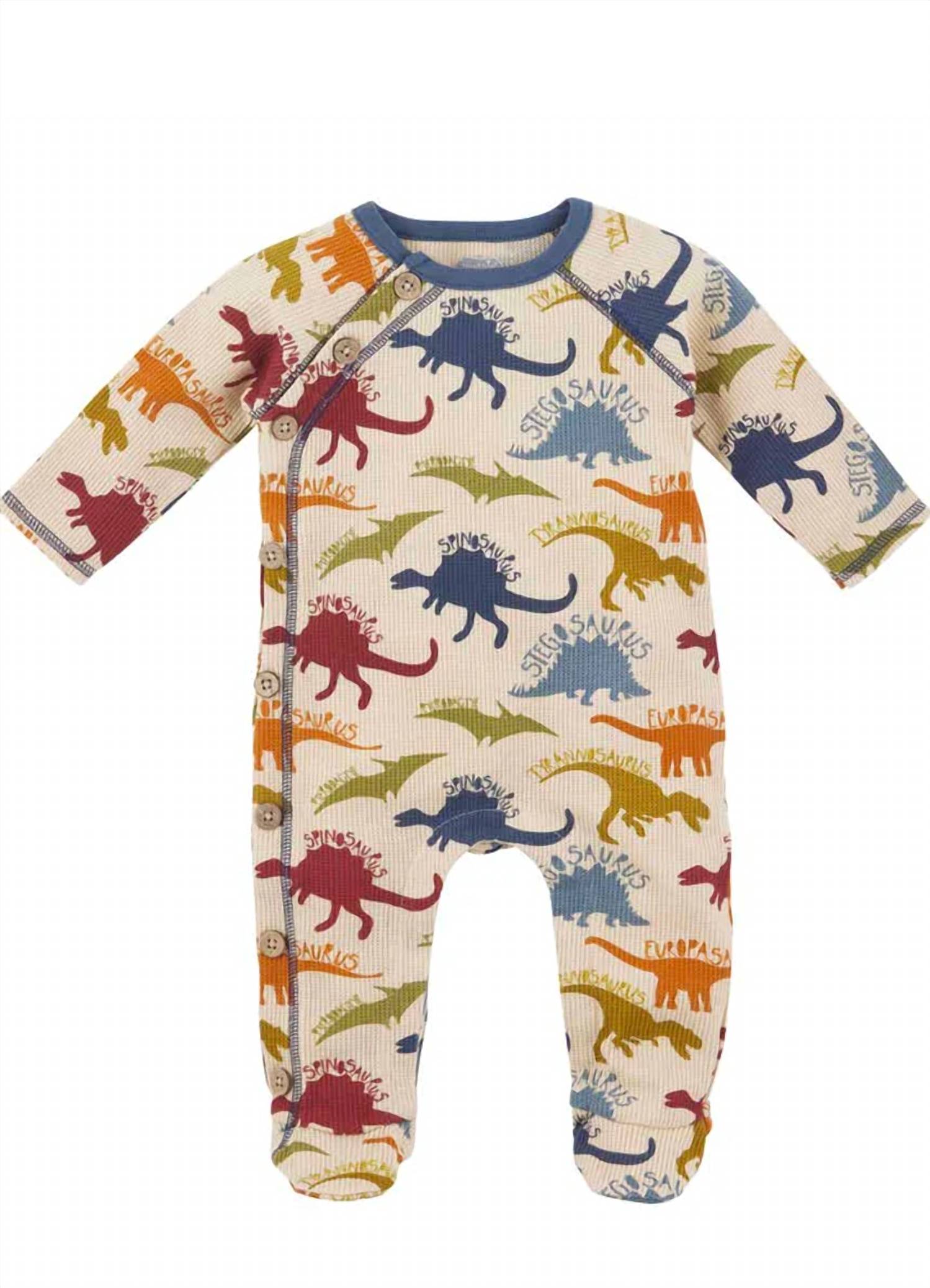 Mudpie - Kid's Dino Sleeper Footie