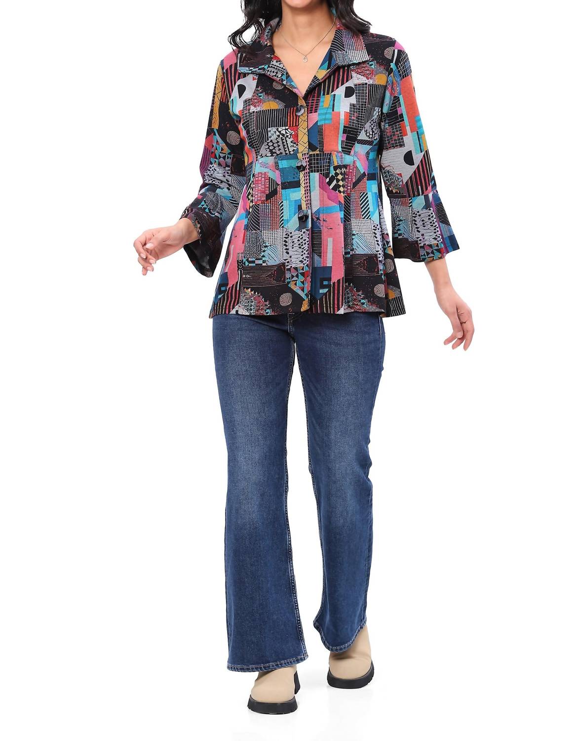 Parsley & Sage - Mamie Flare Shirt