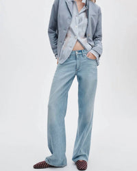 Rag & Bone - Cam Low-rise Relaxed Straight Jean