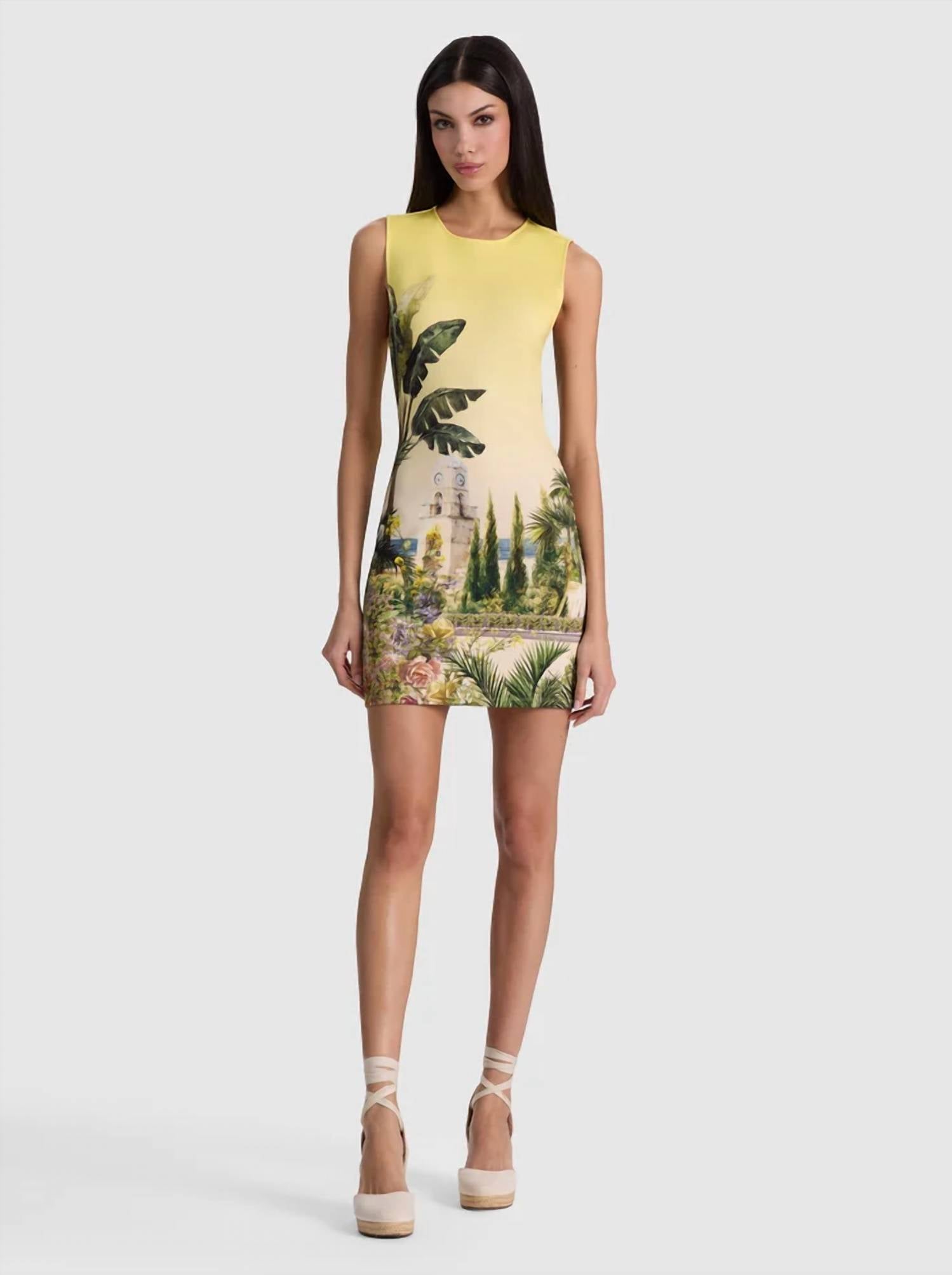 Alice + Olivia - Wynell Staceface Mini Dress