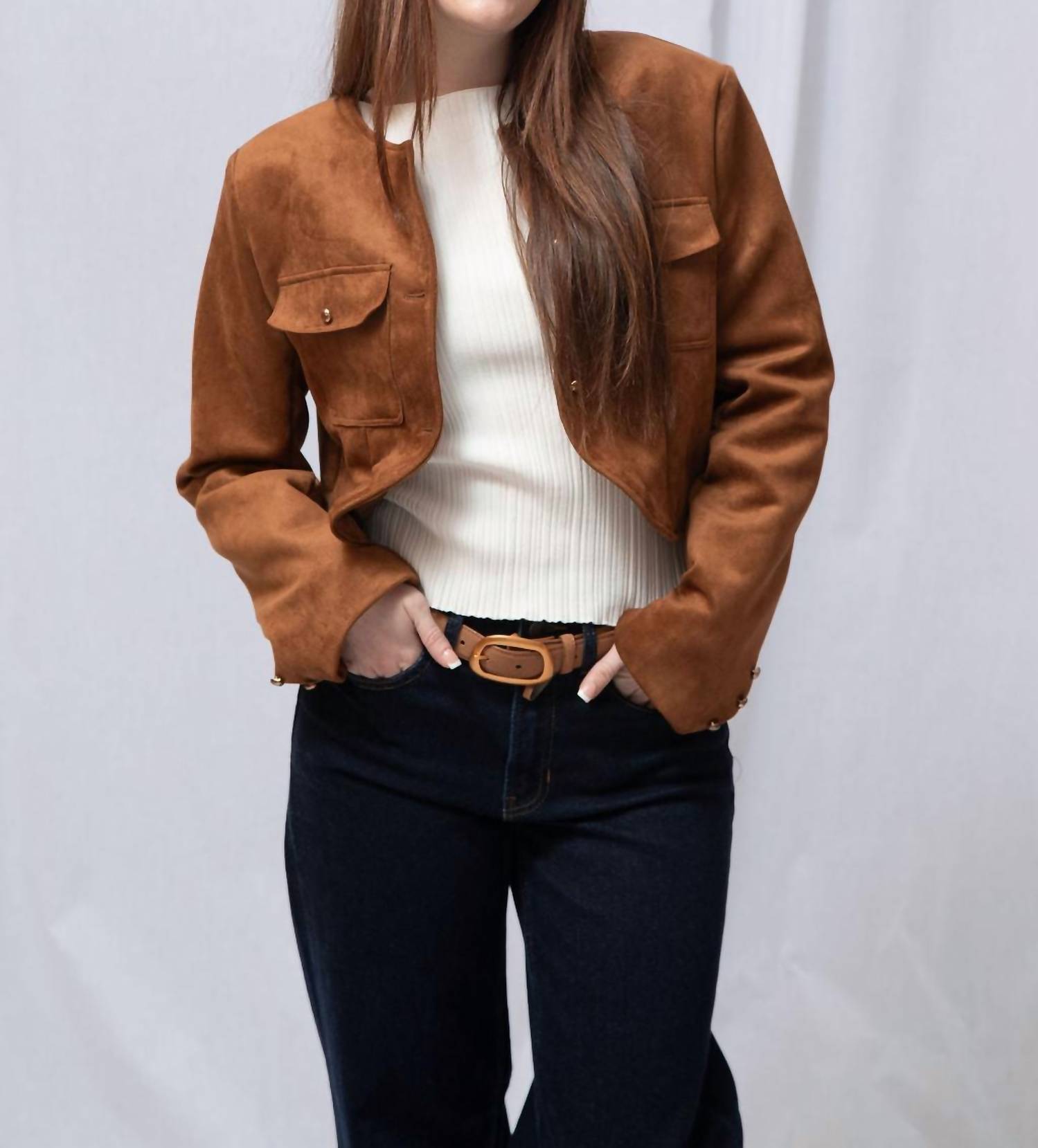 Elle Grey - Amelia Crop Jacket
