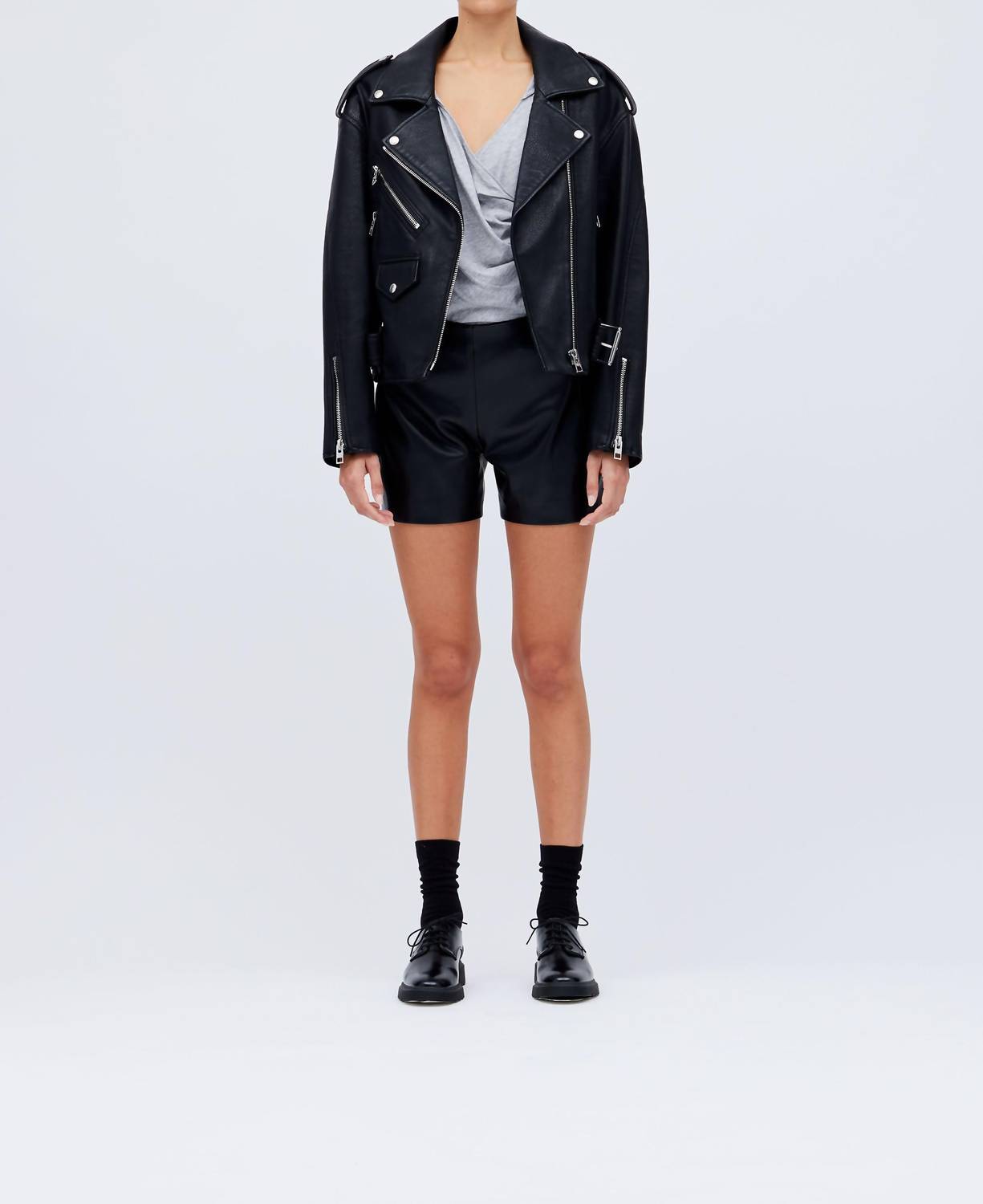 Rblpuppet - Billie Oversized Biker Jacket