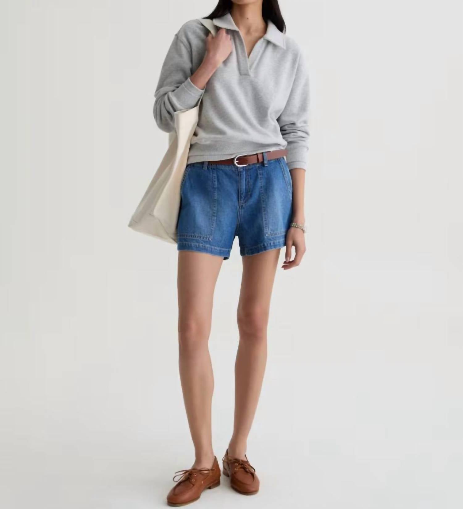 Ag Jeans - Analeigh Mid Rise Utility Short