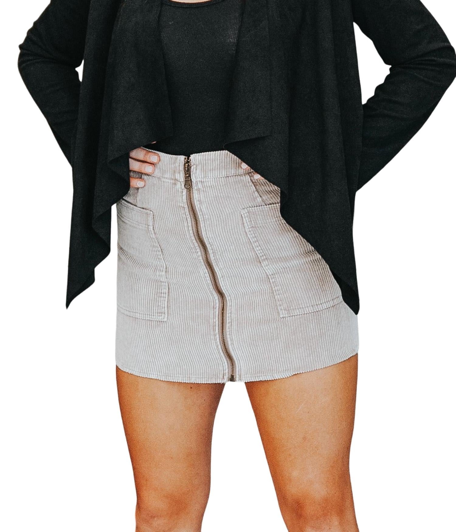 She + Sky - Mini but Mighty Corduroy Skirt