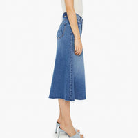 Mother - The Circle Midi Fray Skirt