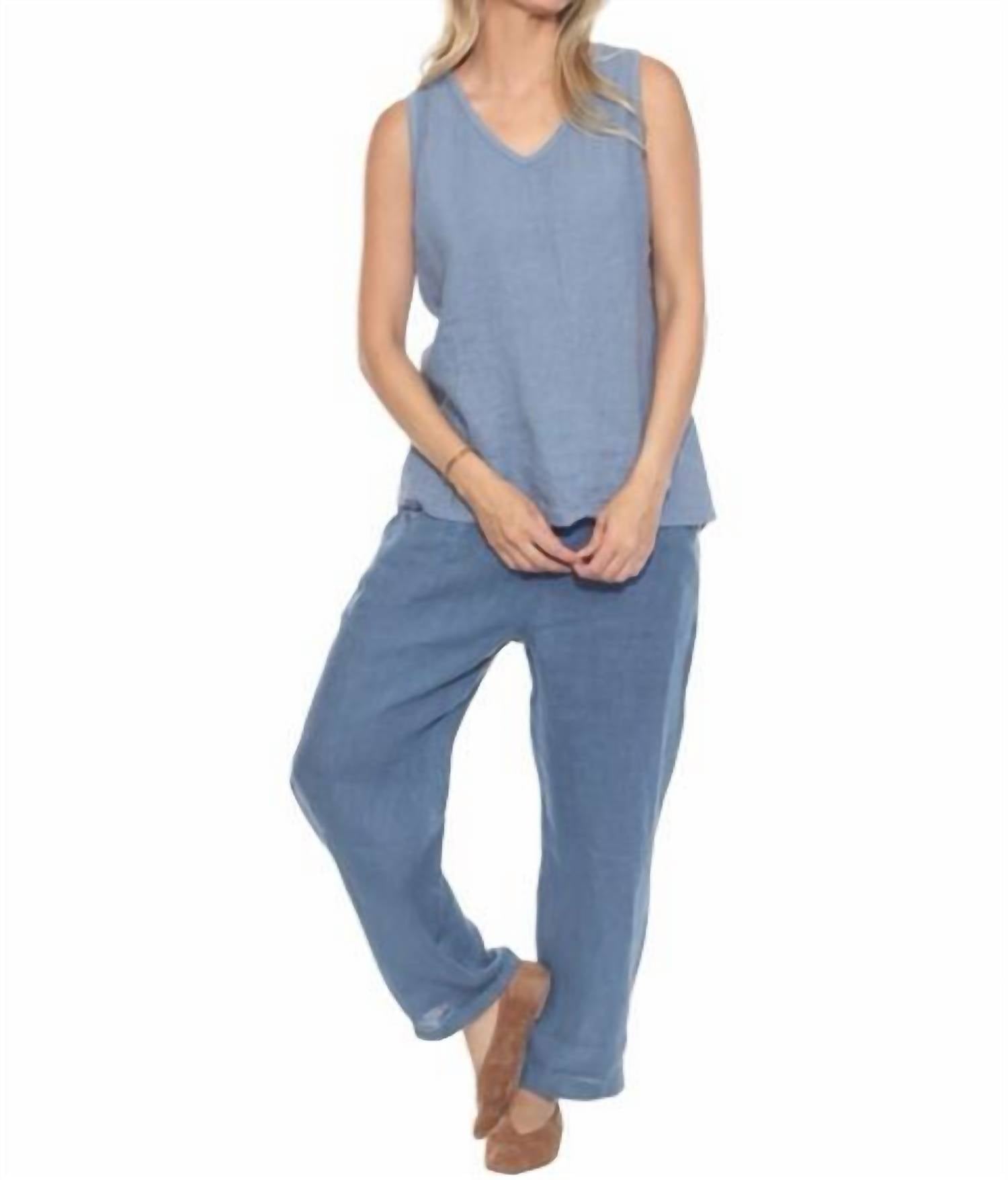 Flora Ashley - Denim Pants