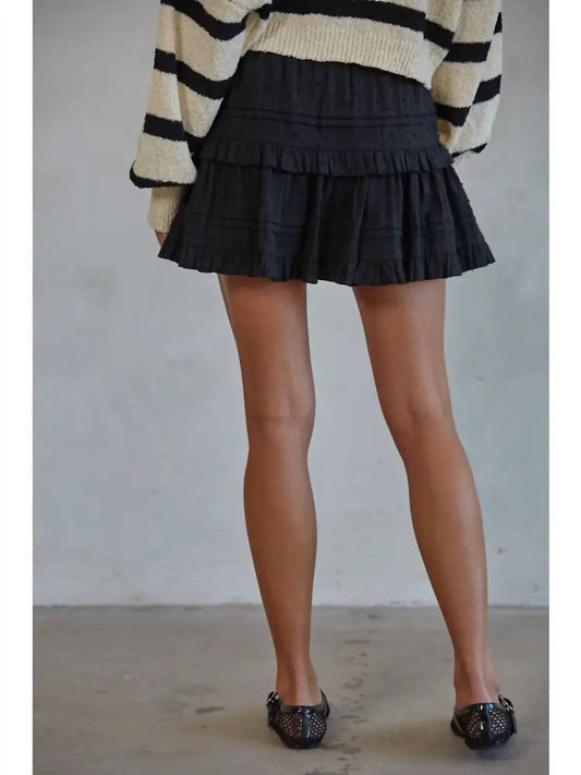By Together - Ruffle Mini Skort