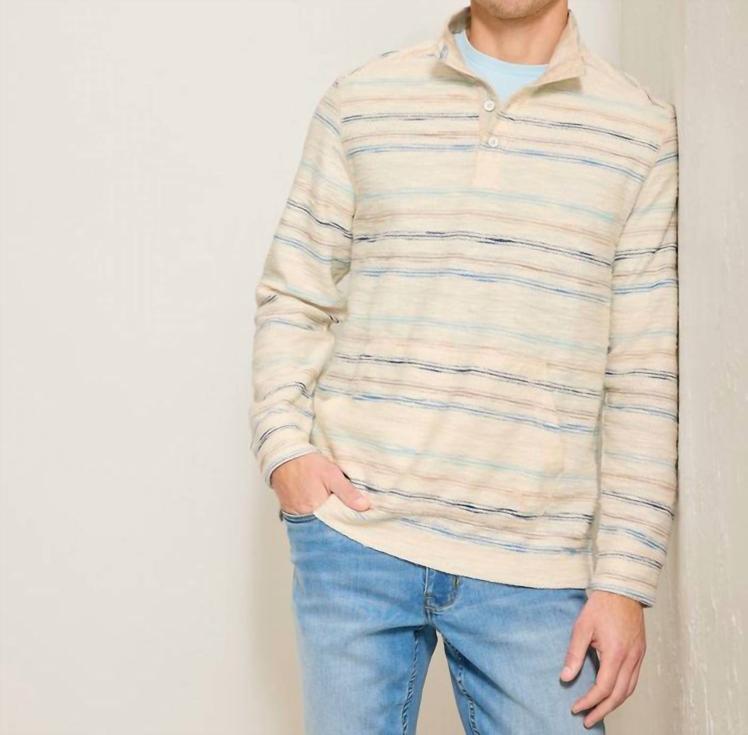 Tommy Bahama - Minori Sands Button-mock Sweatshirt