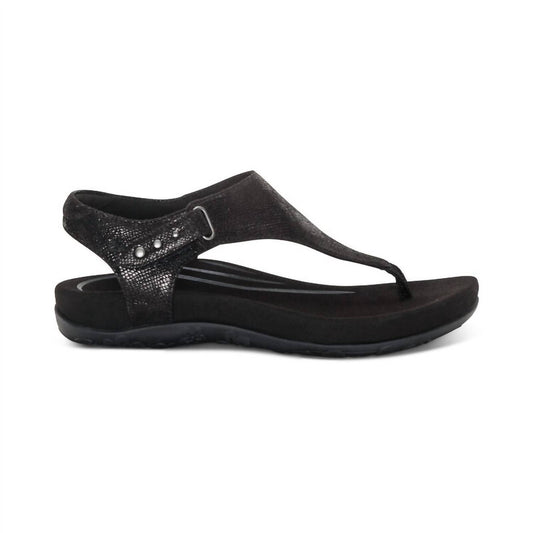Aetrex - Ellie Adjustable Quarter Strap Sandal