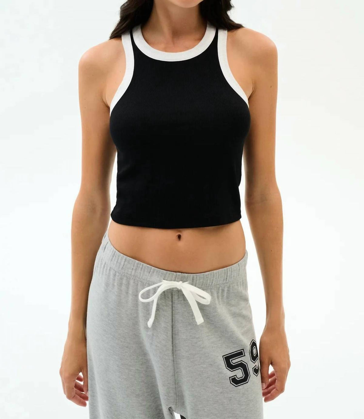 Splits59 - Women's Kiki Rib Crop Tank Top