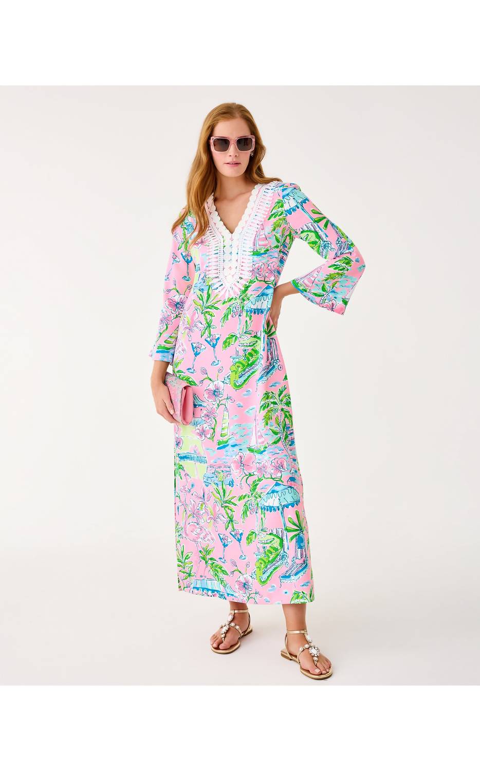 Lilly Pulitzer - Ocleppo Maxi Caftan Dress