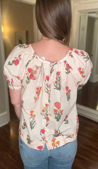 Ivy Jane - Smocked Floral Top