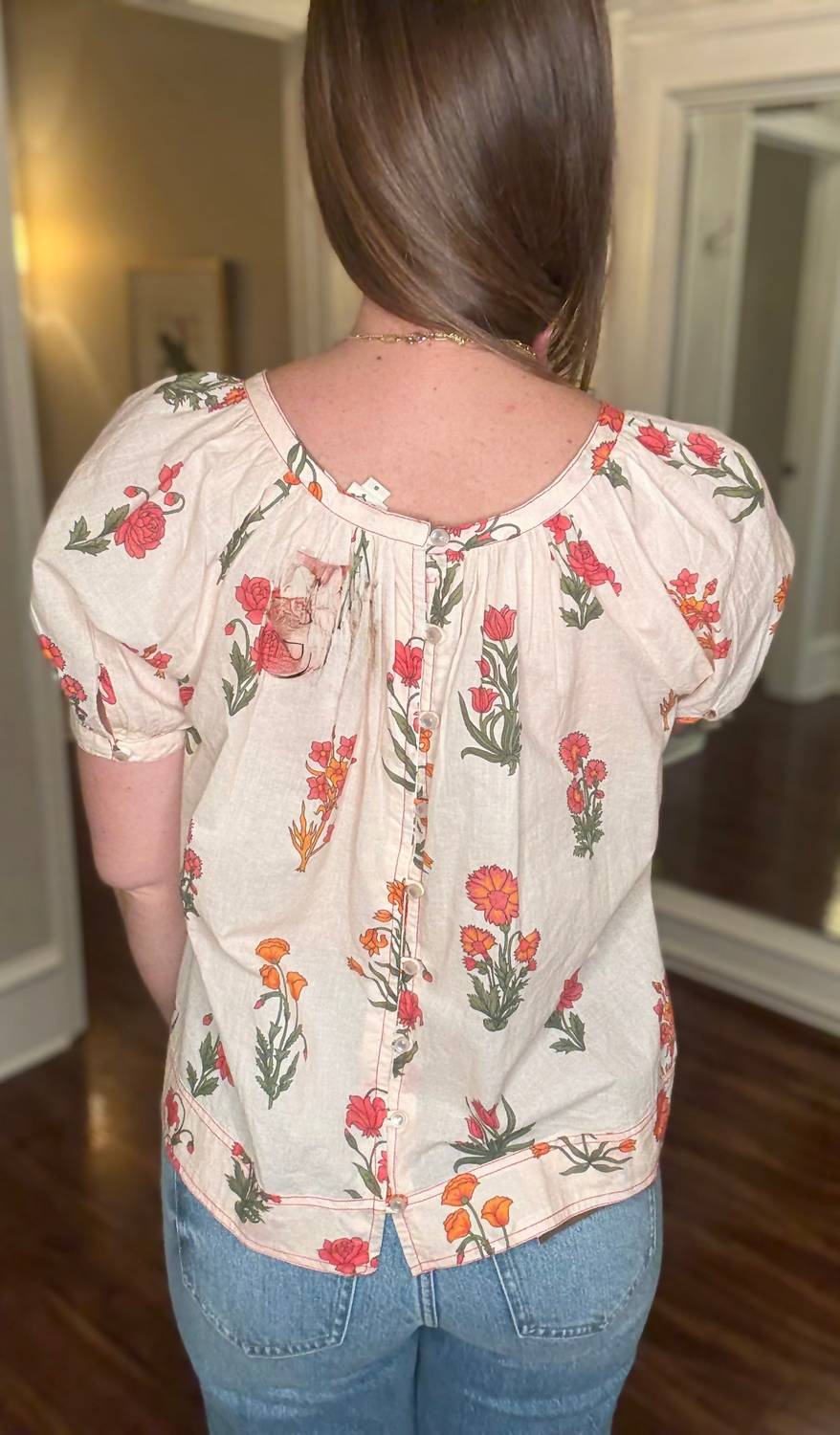 Ivy Jane - Smocked Floral Top