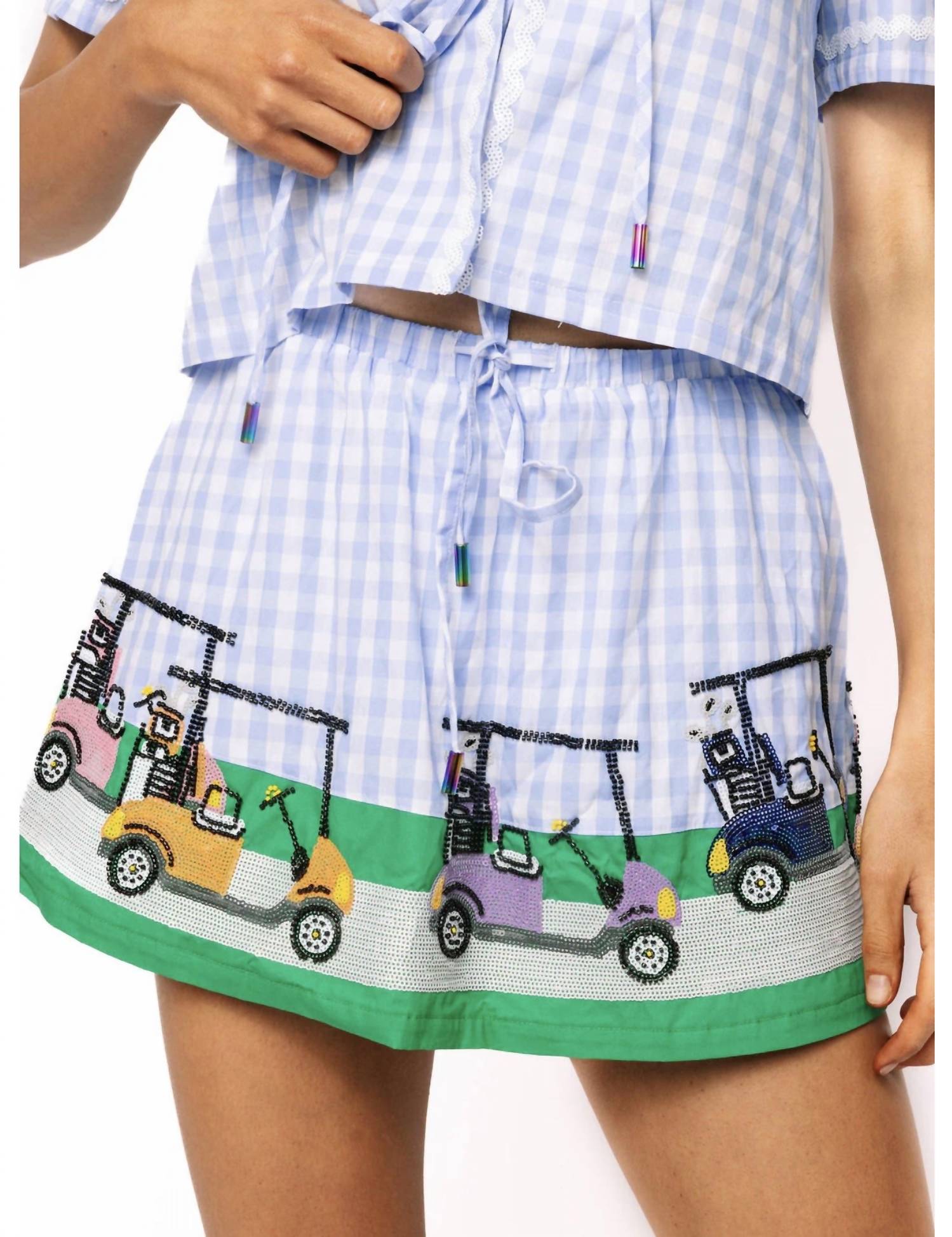 Queen Of Sparkles - Golf Cart Skirt