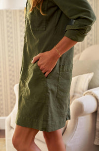 Frank & Eileen - Southern Long Sleeve Playsuit Dress