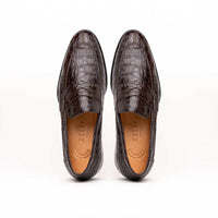 Zelli Italia - Men's Roma Crocodile Penny Loafer