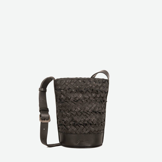 Per Lei New York - Women's Mini Emery Woven Bucket Bag