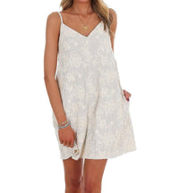 In February - Women's Watch Closely Stripe Shift Mini Dress