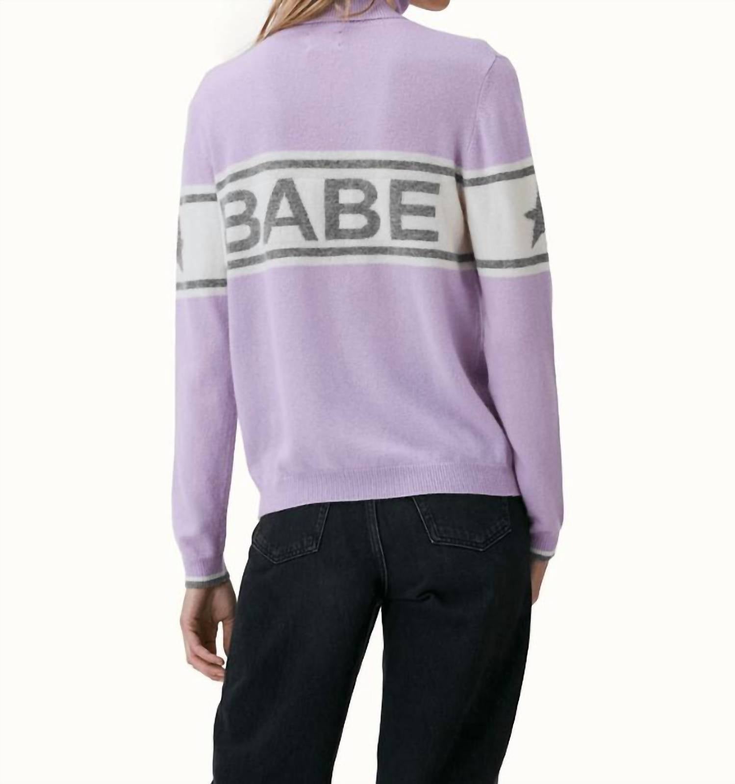 Brodie Cashmere - Snow Babe Turtleneck Jumper