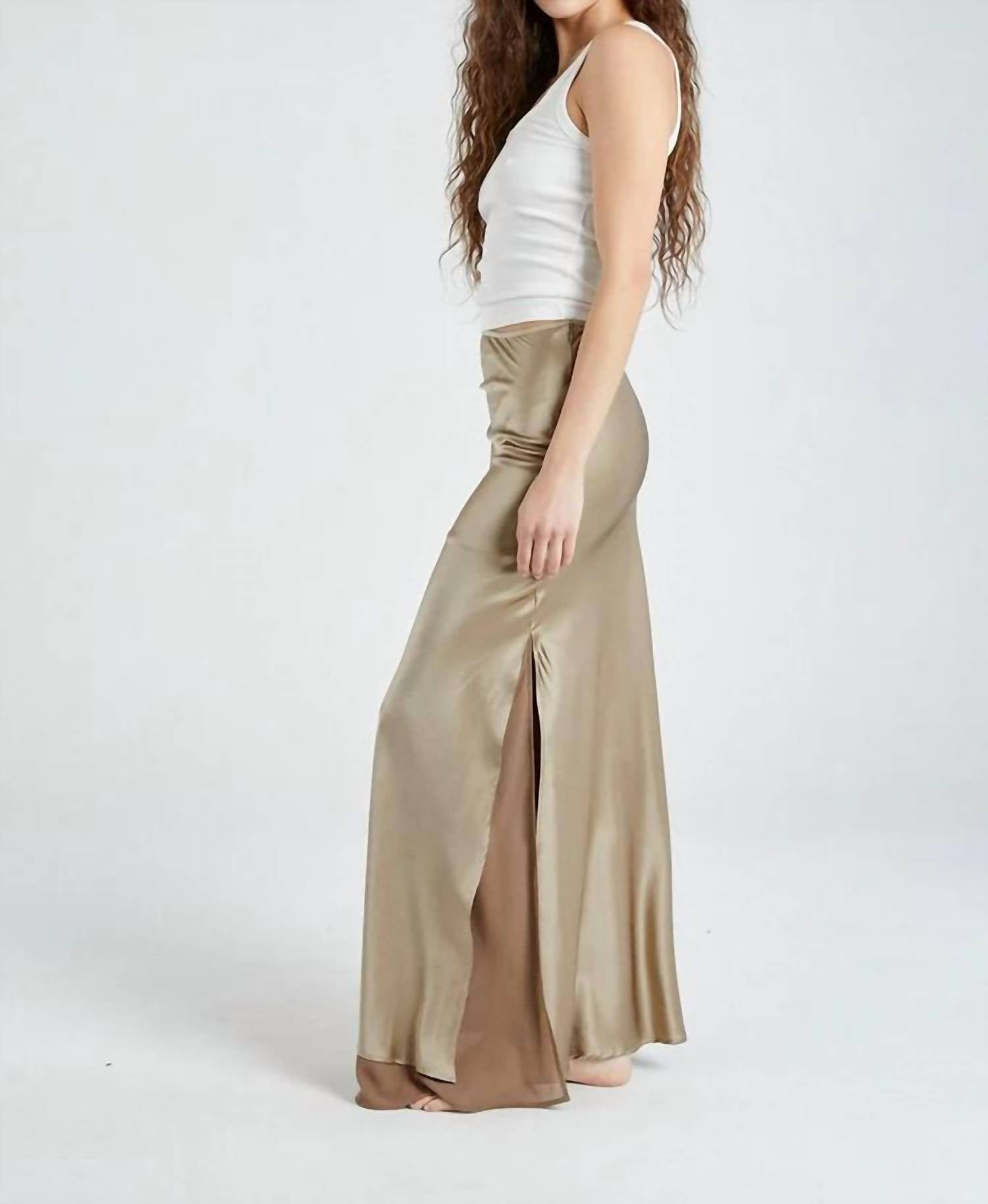 Beryll - HELENA SILK SKIRT