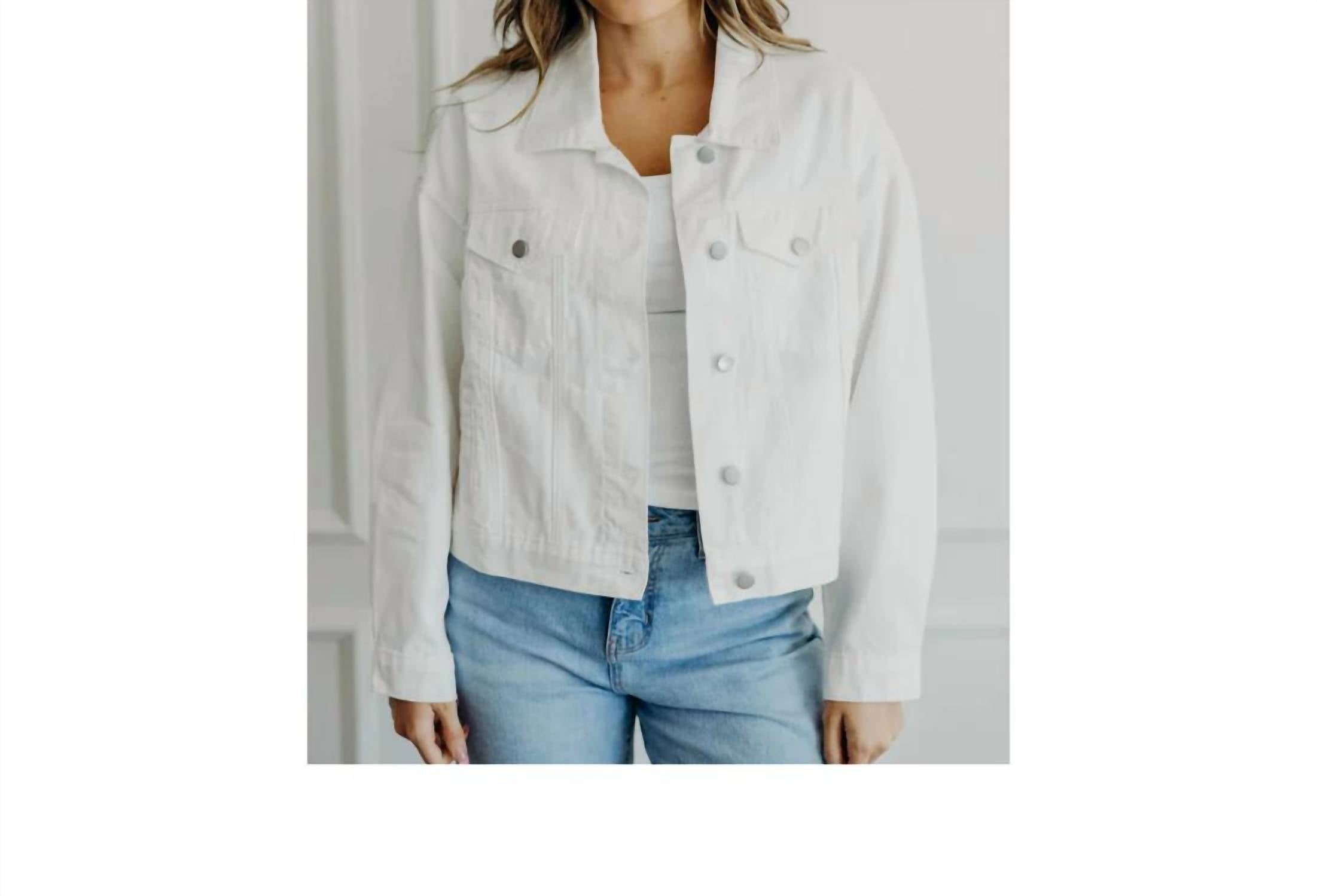 Mikarose - Button Down Denim Jacket