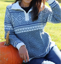 Artesania - Quarter Zip Alpaca Sweater