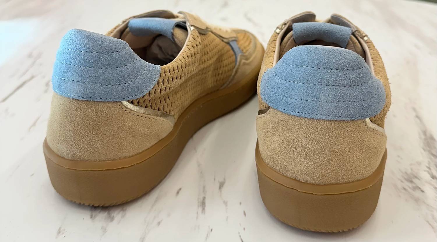 Reqins - Women's Athena Mix Cuir Suede Sneaker