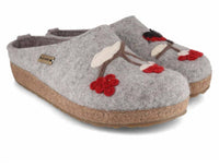 Haflinger - Women's Winterbird Classic Boiled Wool Clog