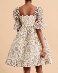 Bytimo - Women's Organza Mini Lace Dress