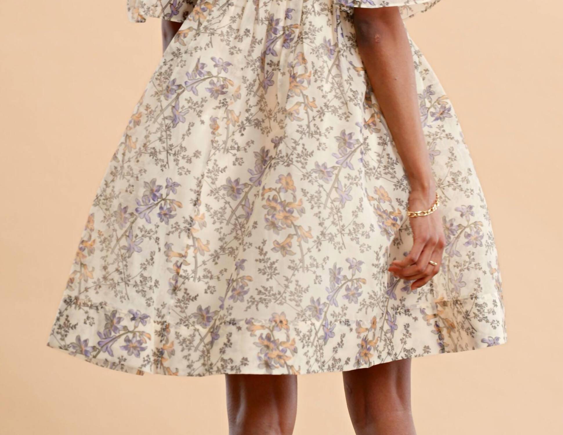 Bytimo - Women's Organza Mini Lace Dress