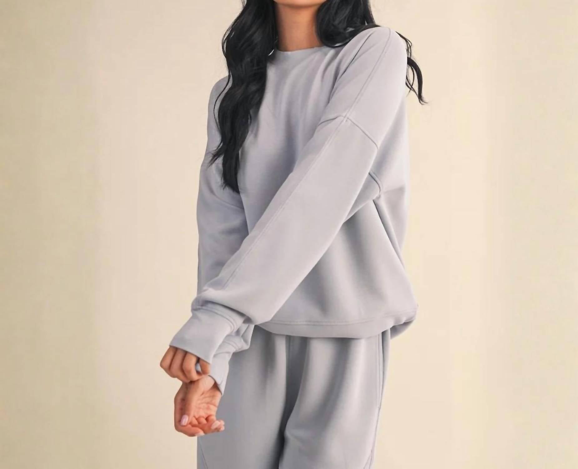 Kimberly C - Zuri Super Soft Oversized Crewneck Sweatshirt