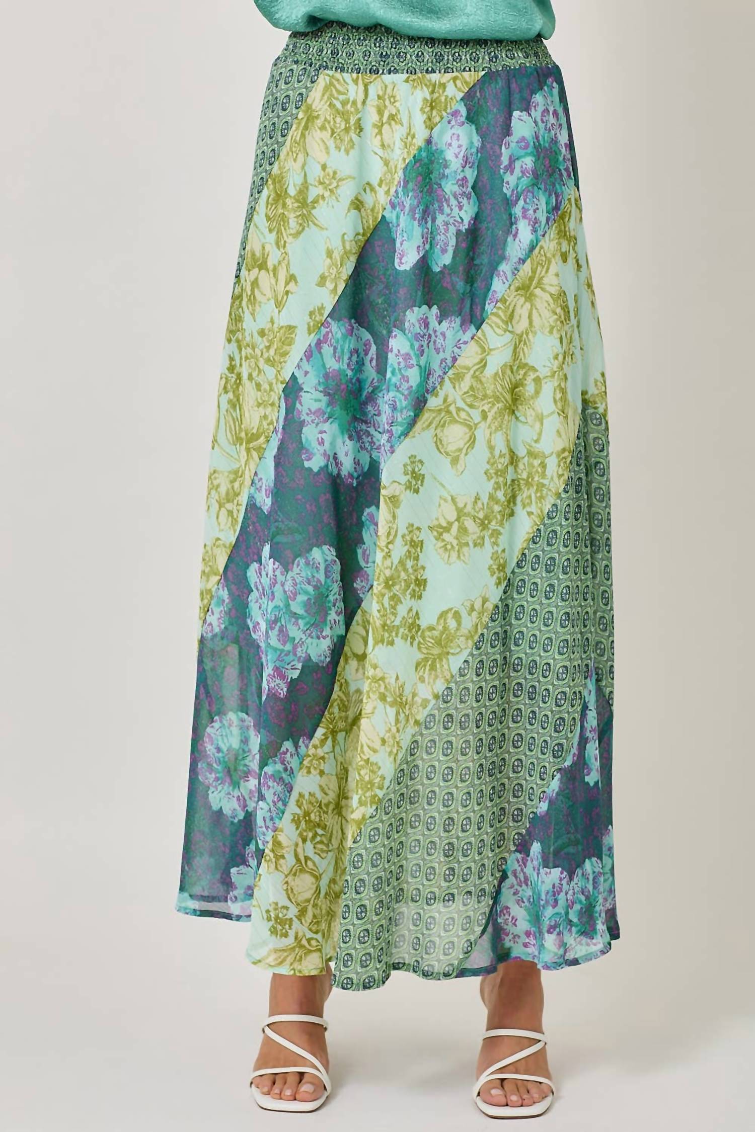 Mystree - Flowy Midi Skirt