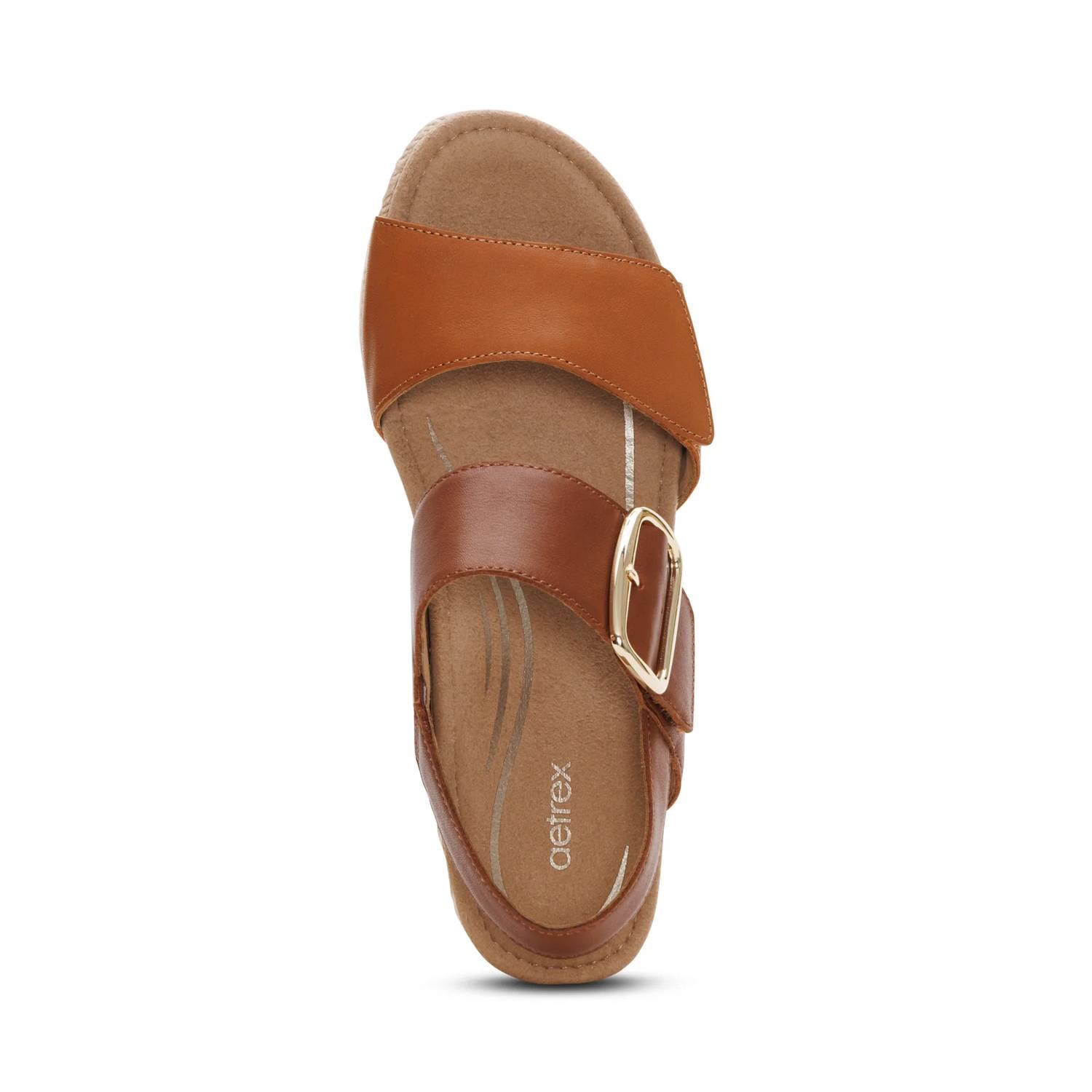 Aetrex - Women's Ashley Arch Support Wedge Sandal