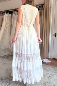 Fashion Concepts - Lace & Woven Maxi Dress