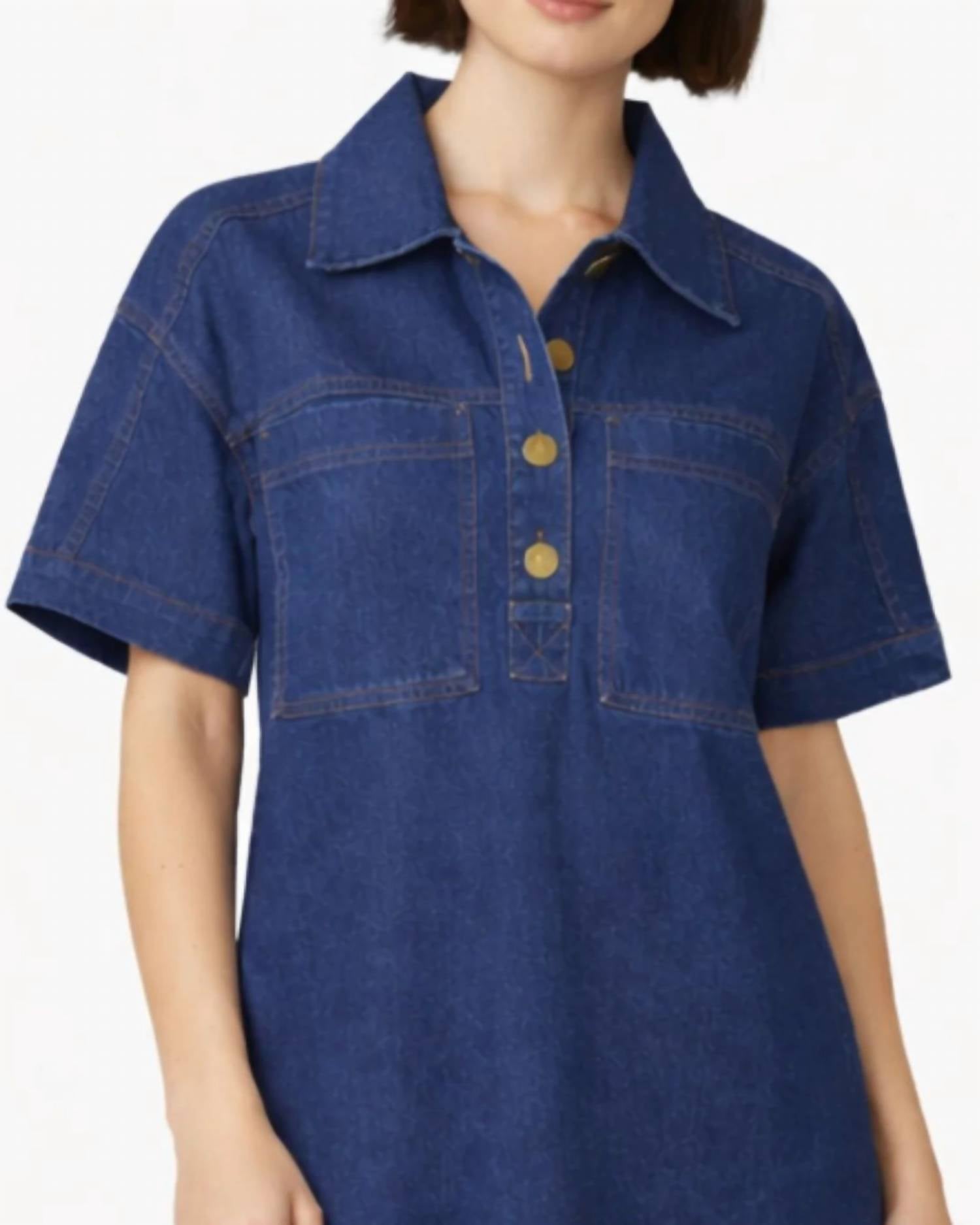 Sessun - Nimaya Denim Shirt Dress