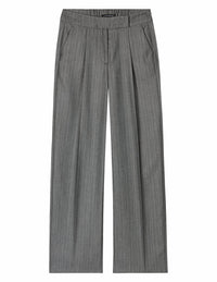 Luisa Cerano - Herringbone Wide-leg Pants