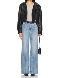 Good American - Good Skate High-rise Wide-leg Jeans