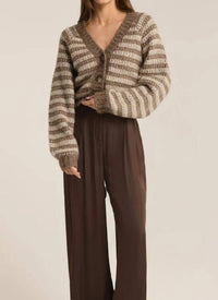 Z Supply - Este Metallic Stripe Cardigan