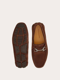 Salvatore Ferragamo - Men's Driver With Gancini Ornament Loafer