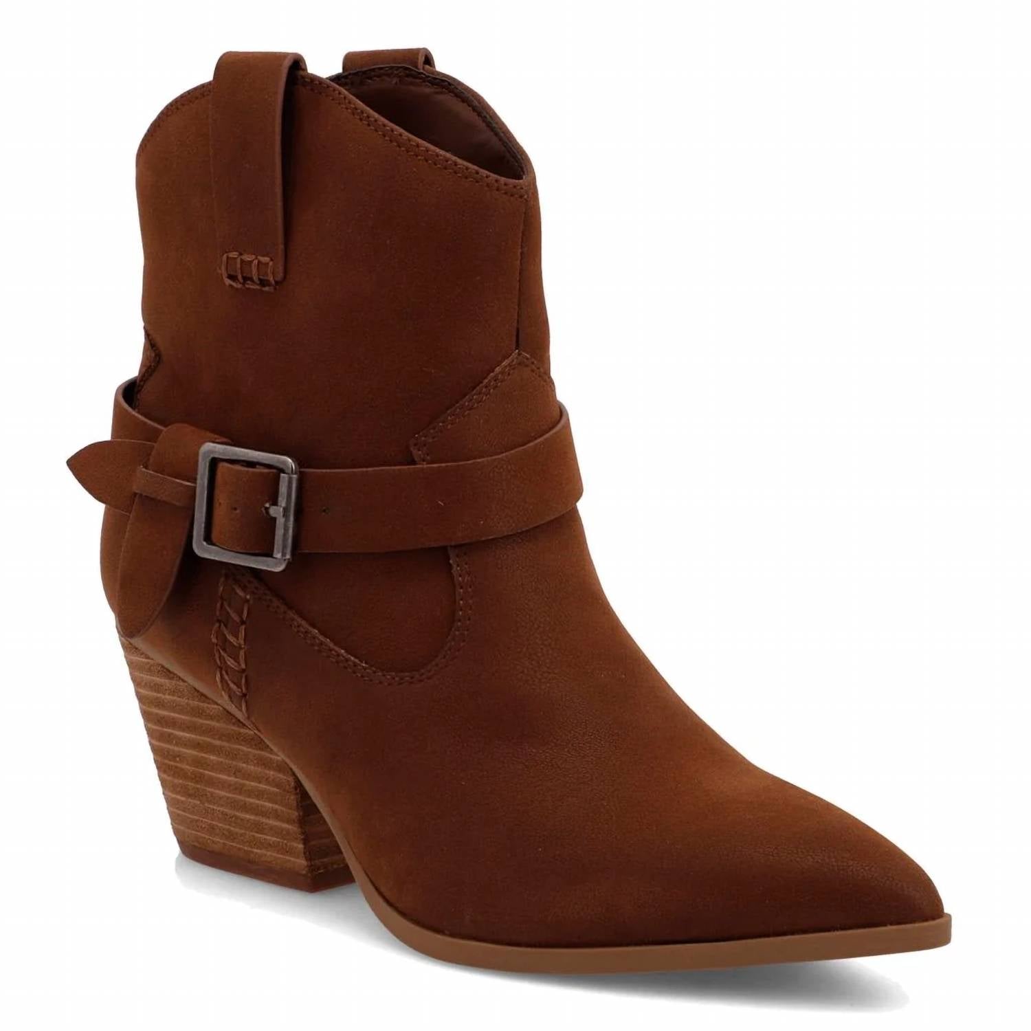 Mia - Women's Clement Pointed Toe Western Boots