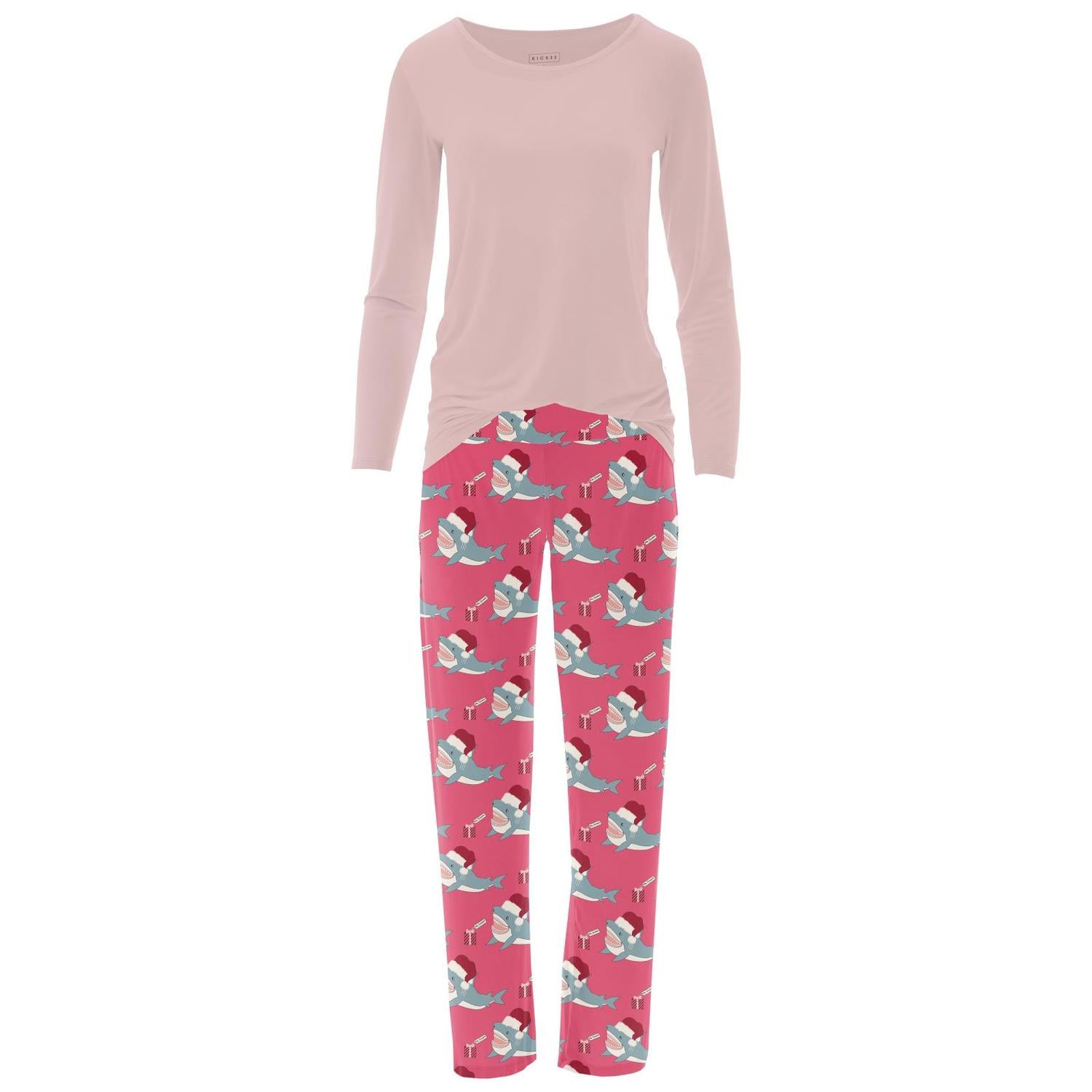 Kickee - Long Sleeve Tee & Pajama Pants Set