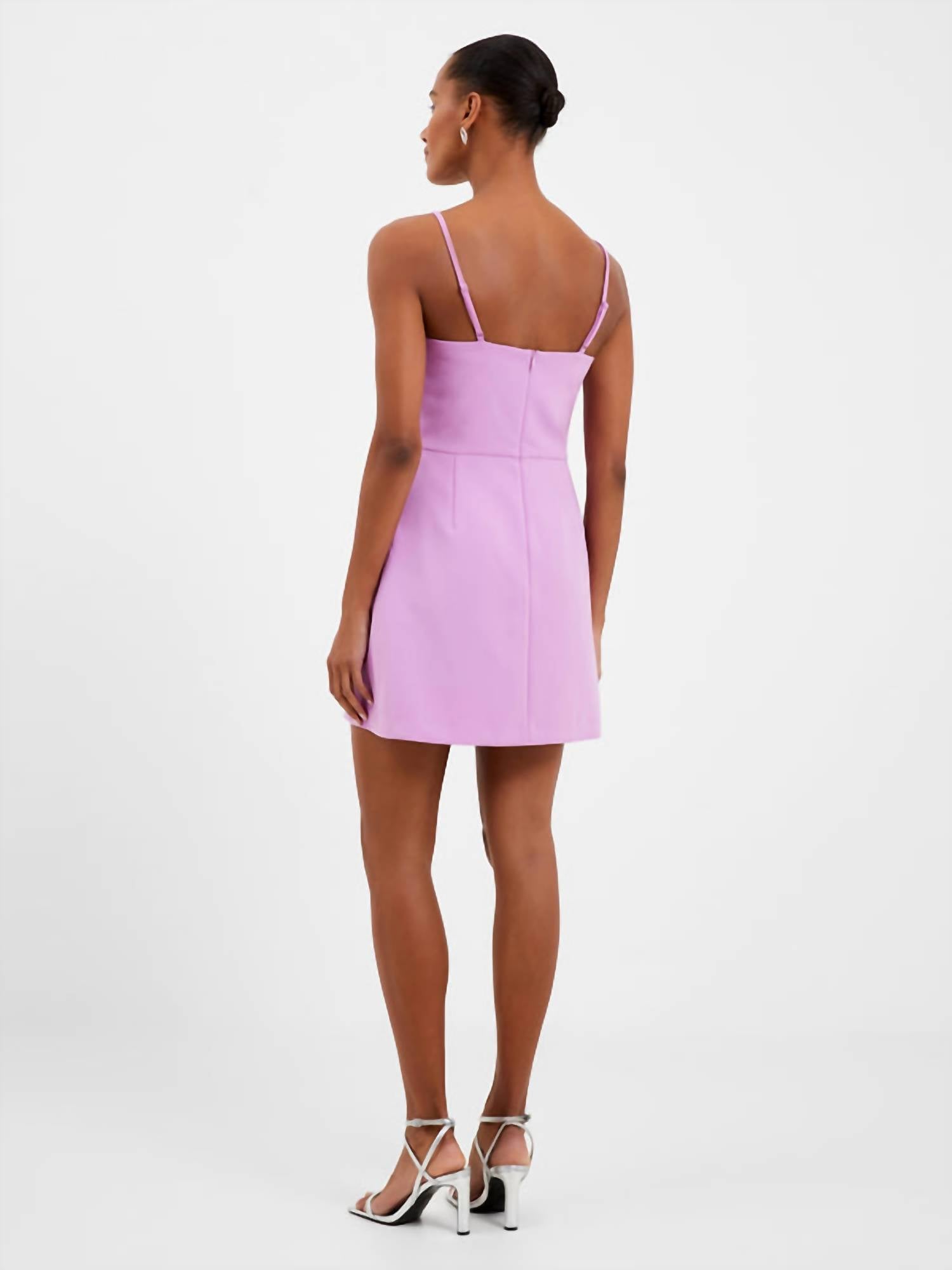 French Connection - Whisper V Neck Envelope Skirt Dress