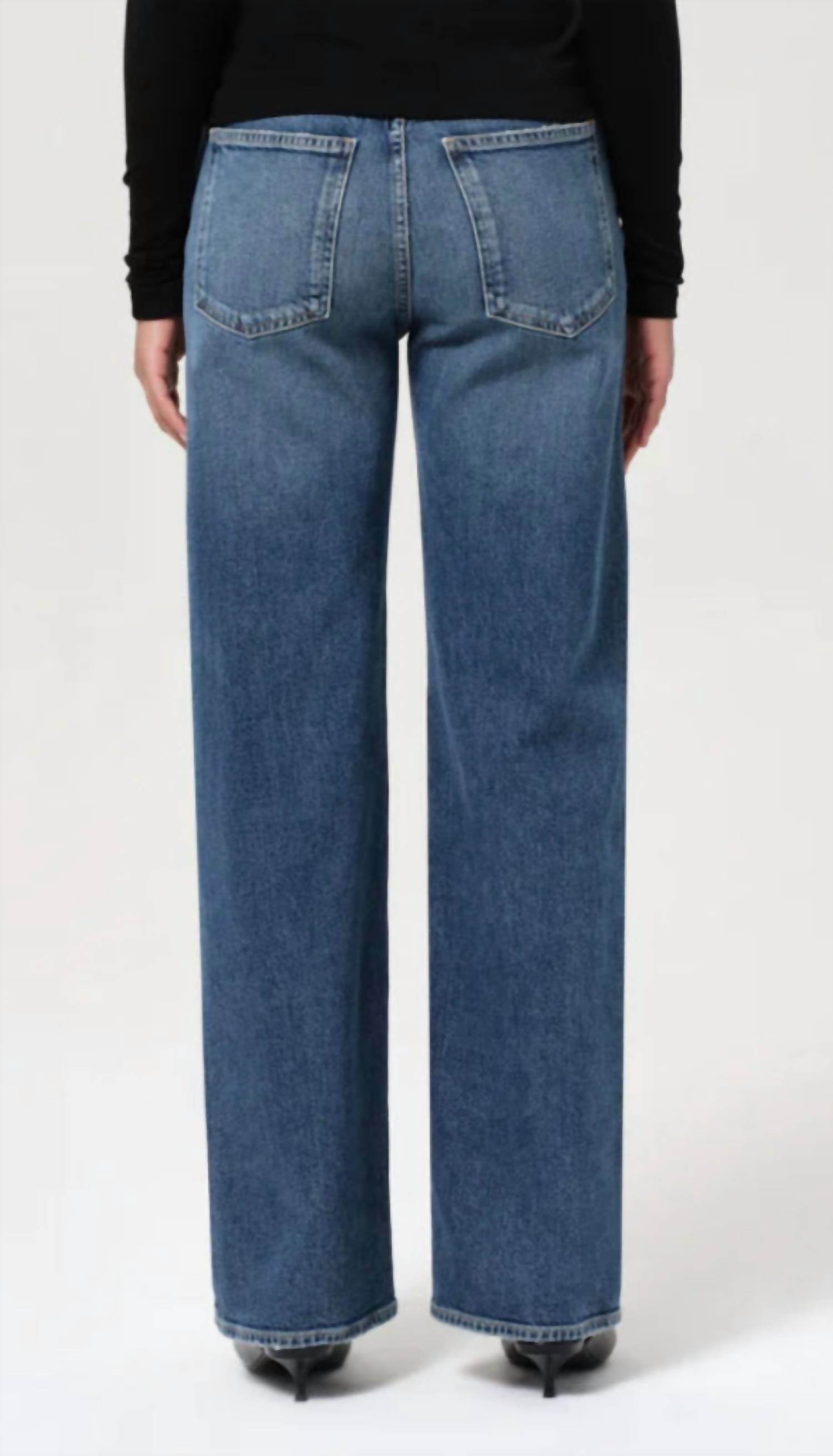 Agolde - Harper Mid Rise Relaxed Straight