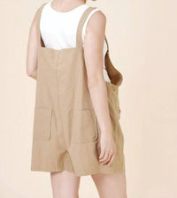Liv Maternity - Linen Overalls Romper