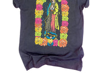 Rebel Rose - Women's Lady Of Guadalupe Floral Graphic Tee