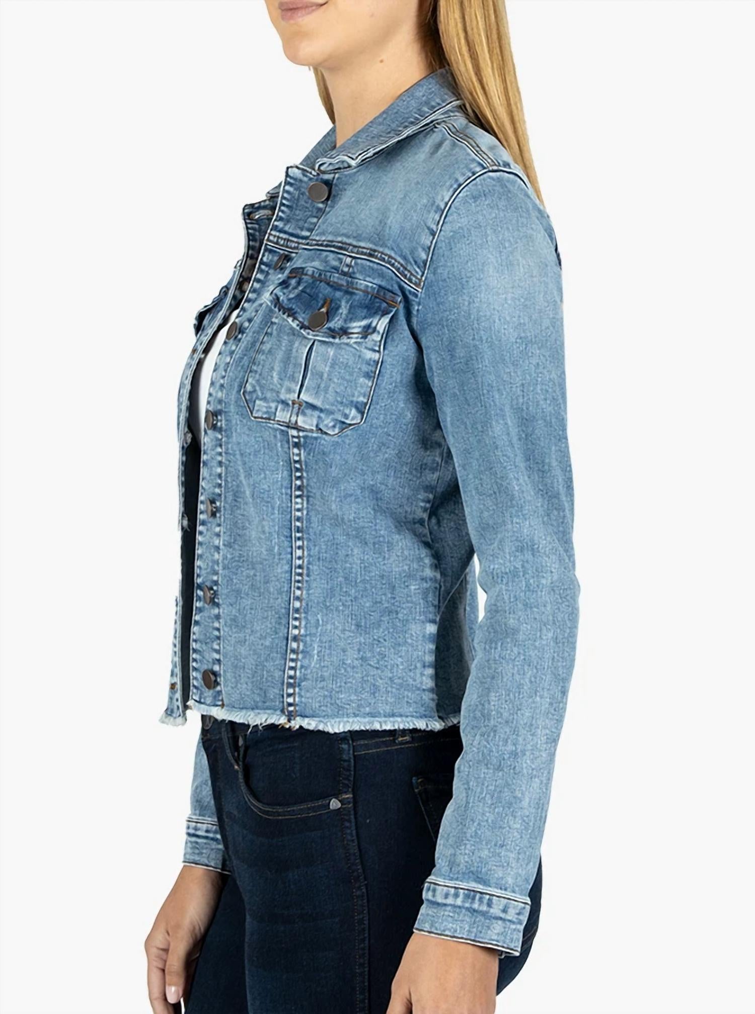 Kut From The Kloth - Kara Frayed Hem Jacket