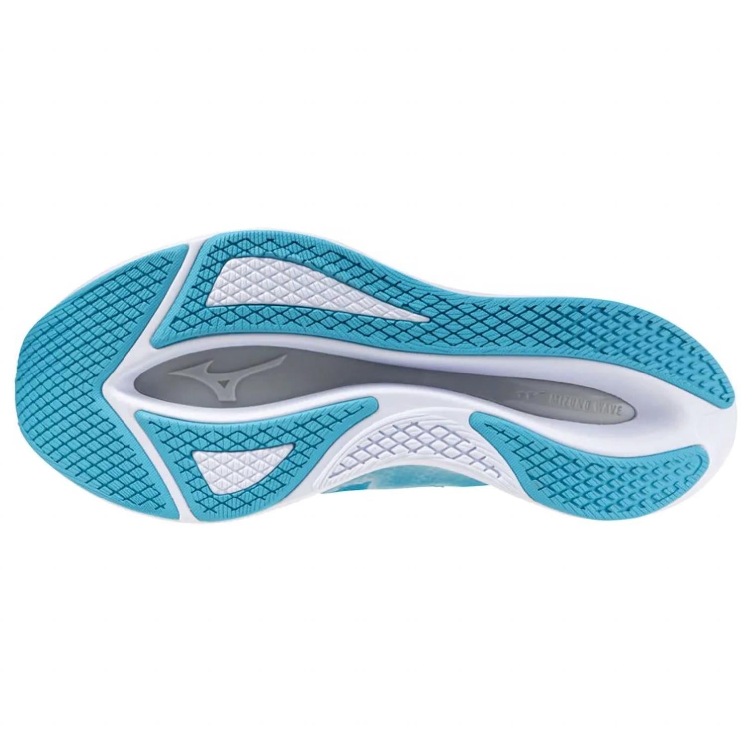 MIZUNO Men's Rebellion Flash 2 Running Shoe in blue white - men's shoe - alternate view