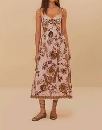Farm Rio - Lace Midi Dress